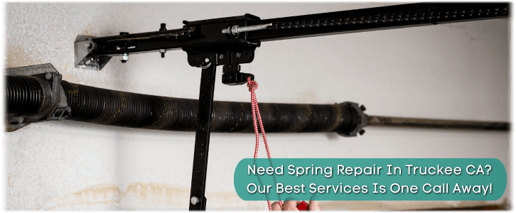 Broken Garage Door Spring Truckee CA